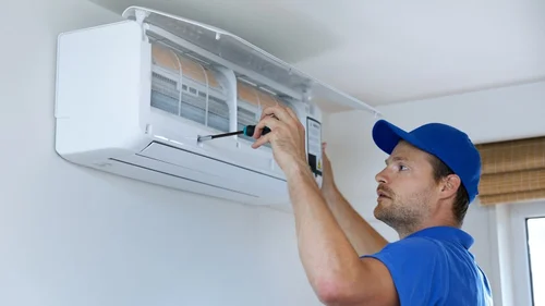 Certified AC Technician Providing Home Service - Universal Home Enterprises
